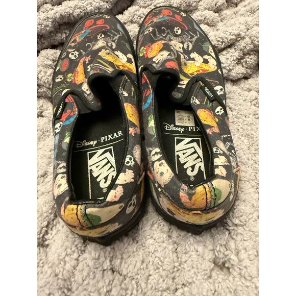 Vans x Disney Toy Story Sid's Mutant Toy Classic Slip-On Shoes Black M 7 W 8.5 - Picture 2 of 7